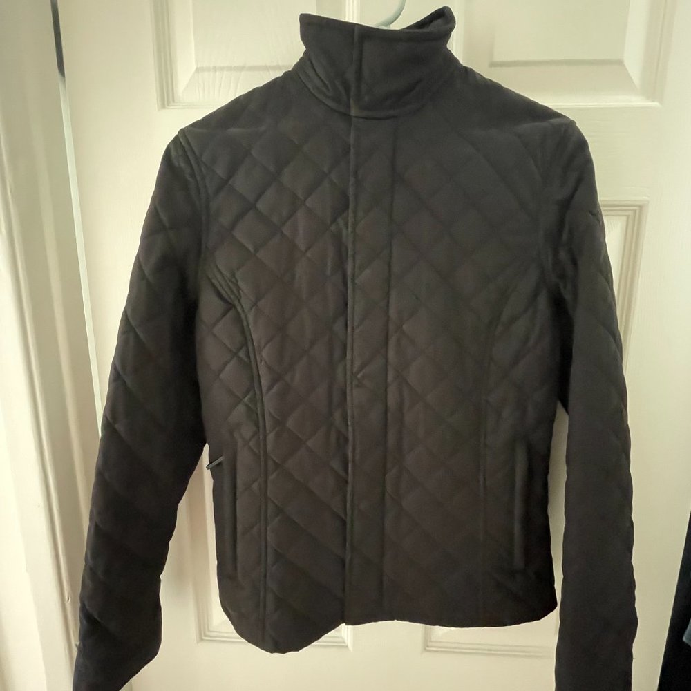 Ralph Lauren Black Label - Women's Black Quilted Jacket - Size Small